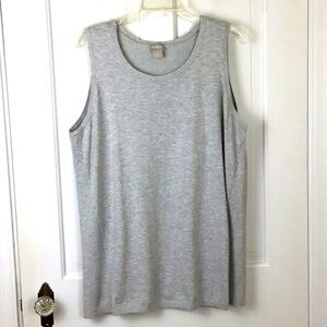Chico’s Knit Tank Top Size XL